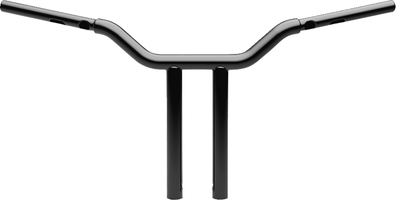 LA CHOPPERS 0601-6622 One-Piece Kage Fighter Handlebar - 14" x 1-1/4" - Black
