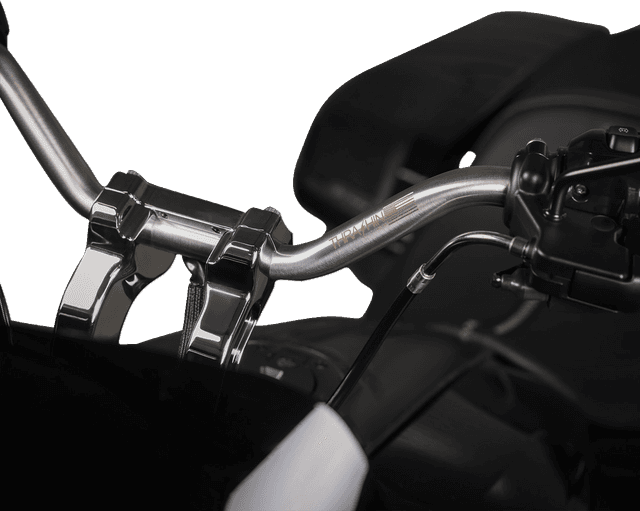 THRASHIN SUPPLY CO. 0601-6652 1" Handlebar - Mid Bend - Stainless Steel — image 4 of 4