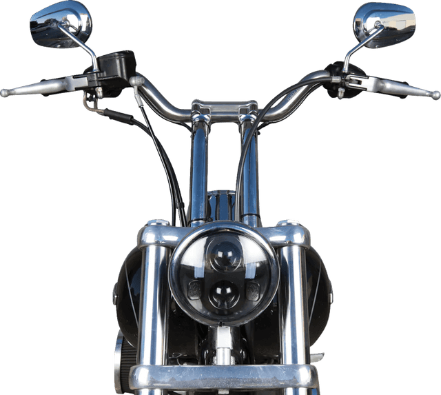 THRASHIN SUPPLY CO. 0601-6656 1" Handlebar - Mid Bend - Black — image 4 of 4