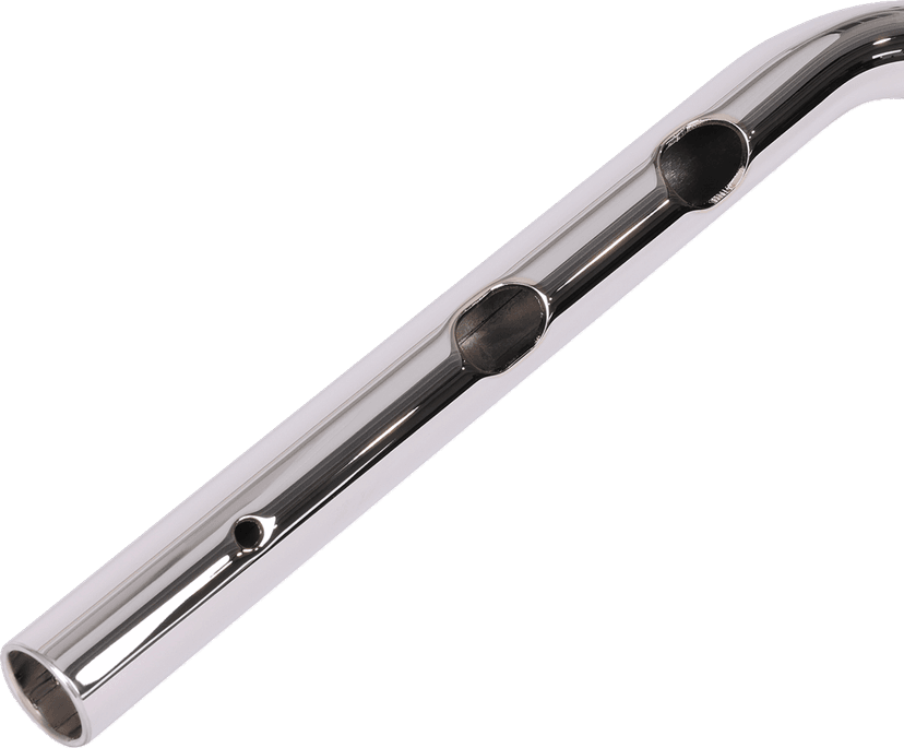THRASHIN SUPPLY CO. 0601-6657 1" Handlebar - Mid Bend - Chrome — image 3 of 4