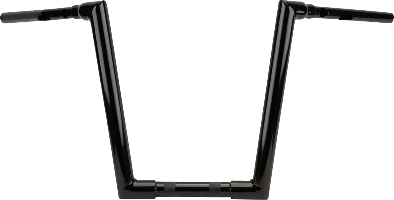 LA CHOPPERS 0601-6695 1-1/2" Grande Twin Peaks Touring Handlebar - 12" - Black