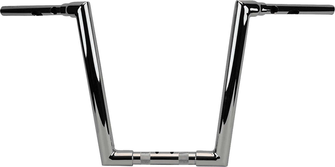 LA CHOPPERS 0601-6696 1-1/2" Grande Twin Peaks Touring Handlebar - 14" - Chrome