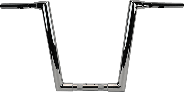 LA CHOPPERS 0601-6696 1-1/2" Grande Twin Peaks Touring Handlebar - 14" - Chrome