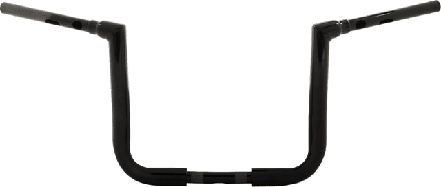 LA CHOPPERS 0601-6704 1-1/2" Grande Twin Peaks Touring Handlebar - 14" - Black