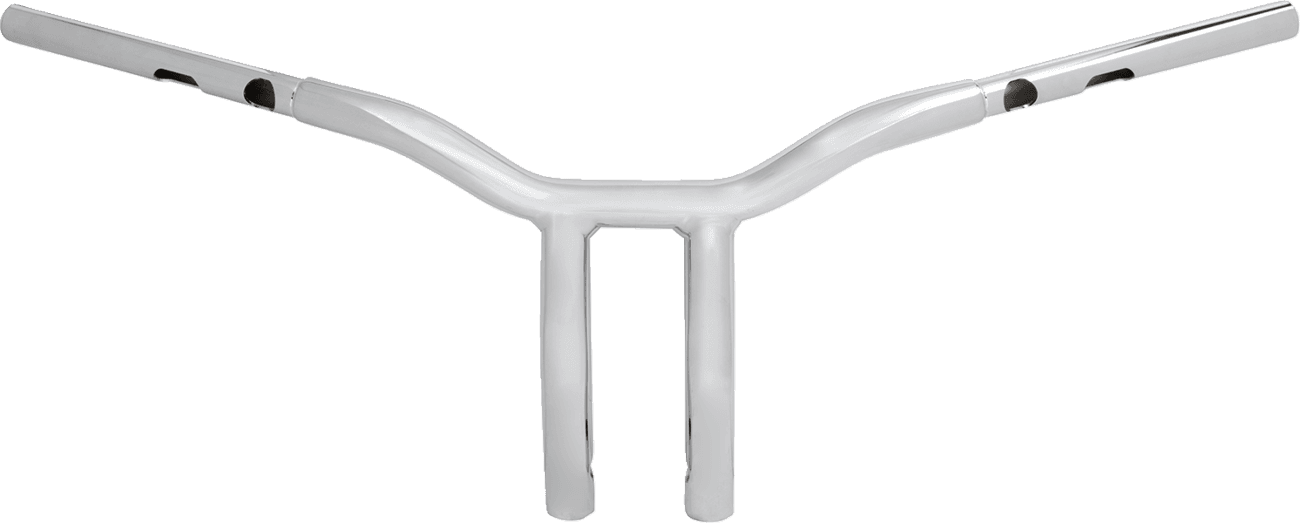 LA CHOPPERS 0601-6705 One-Piece Kage Fighter Handlebar - Pullback - 10" x 1-1/4" - Chrome