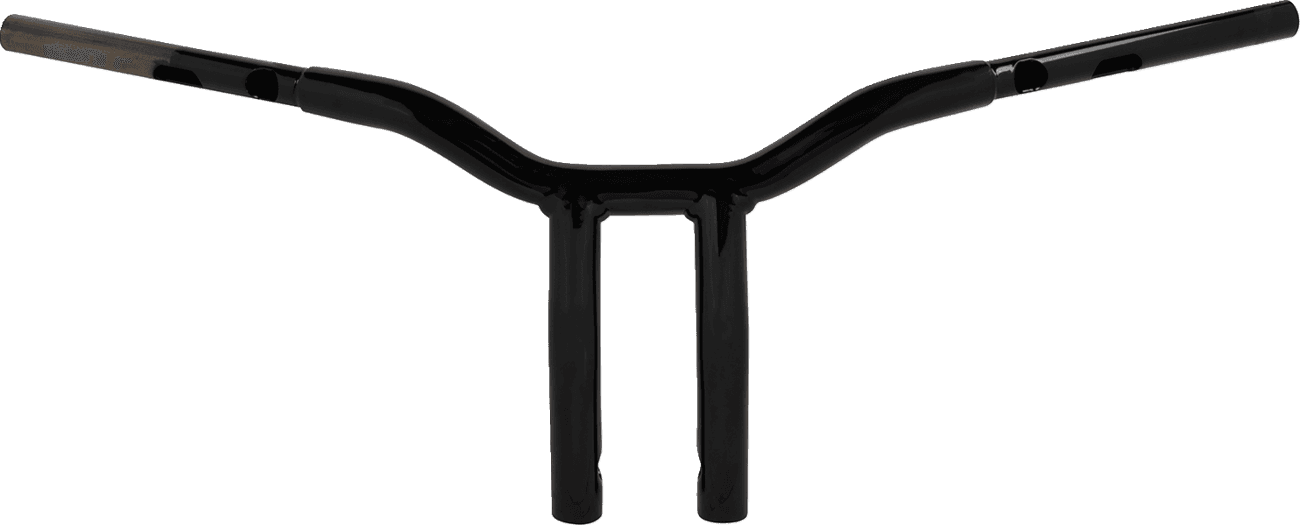 LA CHOPPERS 0601-6706 One-Piece Kage Fighter Handlebar - Pullback - 10" x 1-1/4" - Black