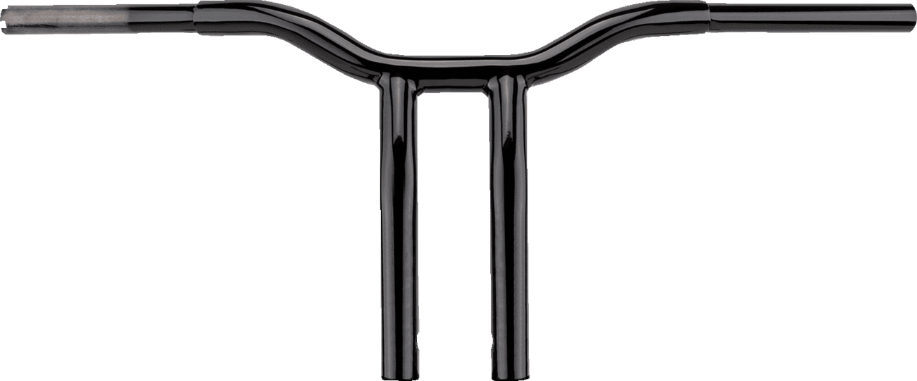 LA CHOPPERS 0601-6708 One-Piece Kage Fighter Handlebar - Pullback - 12" x 1-1/4" - Black