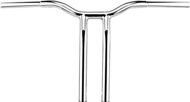 LA CHOPPERS 0601-6709 One-Piece Kage Fighter Handlebar - Pullback - 14" x 1-1/4" - Chrome — image 1 of 2