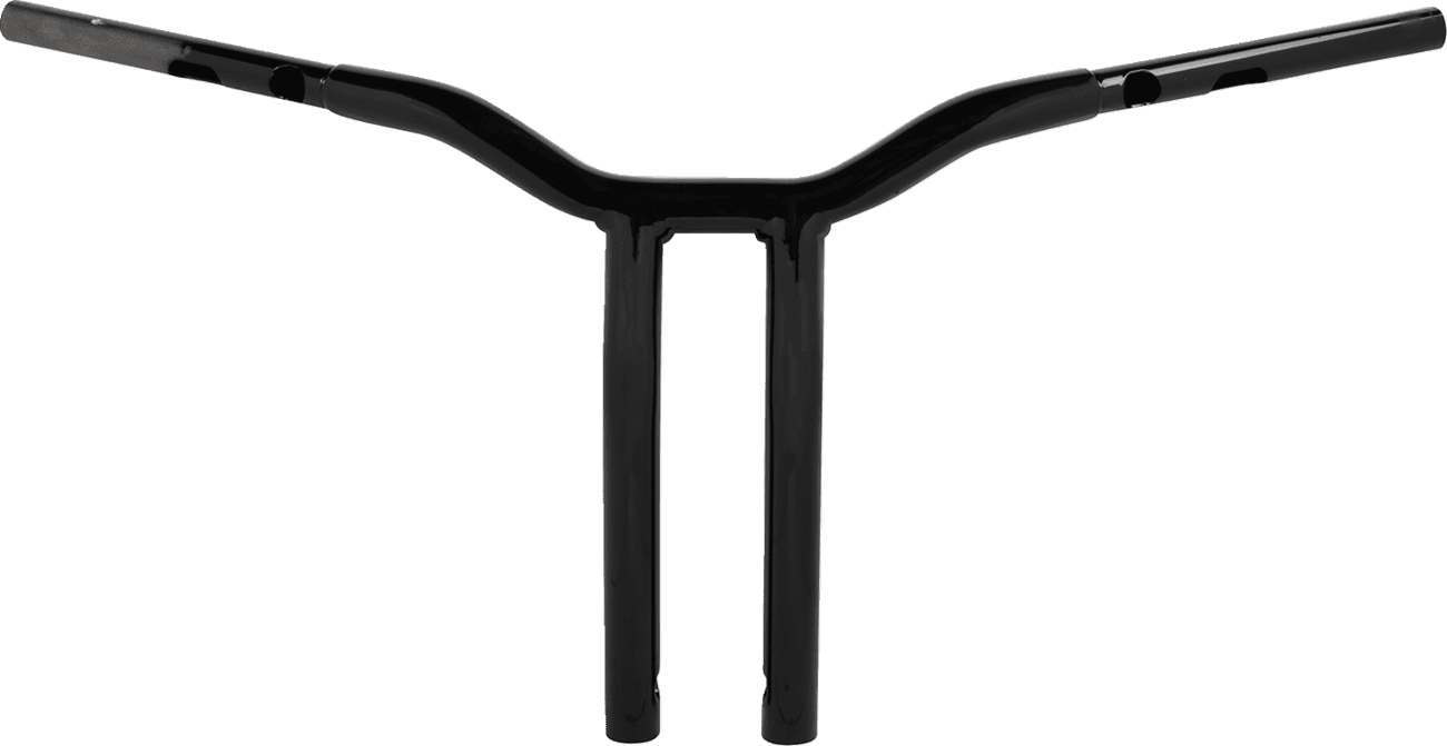 LA CHOPPERS 0601-6710 One-Piece Kage Fighter Handlebar - Pullback - 14" x 1-1/4" - Black