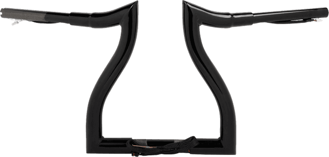 LA CHOPPERS 0601-6729 Pre-Wired Hammerhead Handlebar - 12" - Black — image 1 of 2