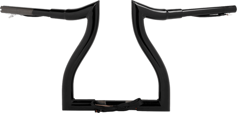 LA CHOPPERS 0601-6729 Pre-Wired Hammerhead Handlebar - 12" - Black — image 1 of 2