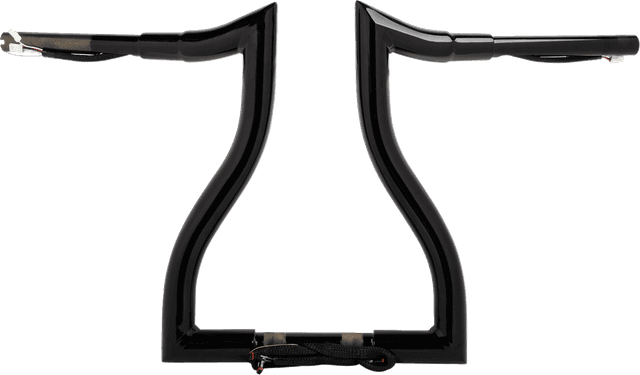 LA CHOPPERS 0601-6730 Pre-Wired Hammerhead Handlebar - 14" - Black — image 1 of 2