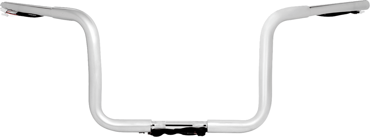 LA CHOPPERS 0601-6733 Pre-Wired Ape Handlebar - 1-1/4" x 10" - Chrome