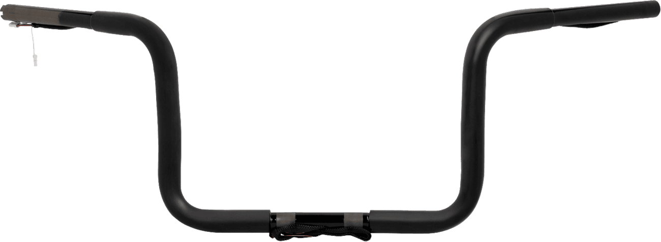LA CHOPPERS 0601-6734 Pre-Wired Ape Handlebar - 1-1/4" x 10" - Black