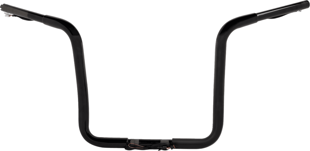 LA CHOPPERS 0601-6738 Pre-Wired Ape Handlebar - 1-1/4" x 14" - Black