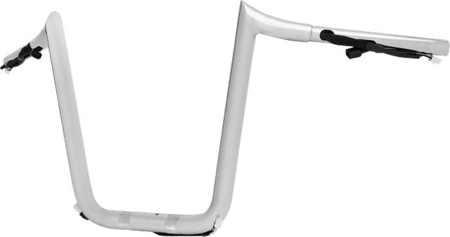 LA CHOPPERS 0601-6741 Pre-Wired Prime Ape Handlebar - 1-1/4" x 12" - Chrome — image 2 of 2