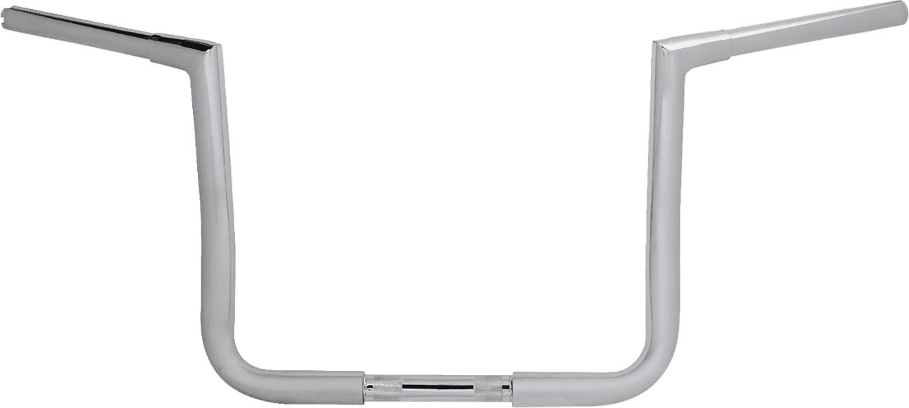 LA CHOPPERS 0601-6747 Pre-Wired Twin Peaks Handlebar - 1-1/4" x 12" - Chrome