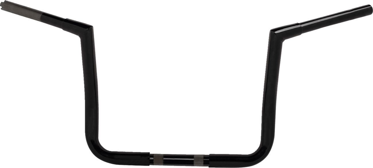 LA CHOPPERS 0601-6748 Pre-Wired Twin Peaks Handlebar - 1-1/4" x 12" - Black