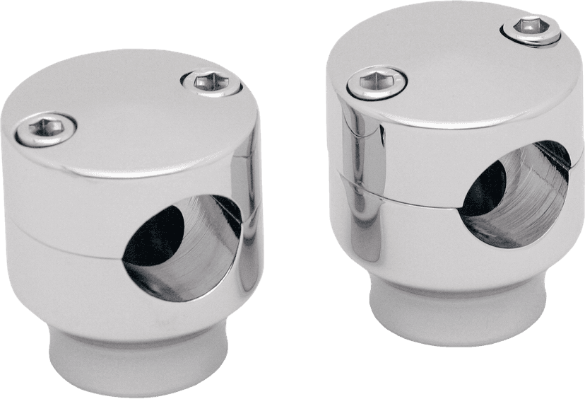 COVINGTONS 0602-0142 Handlebar Risers - 1-1/2" - Chrome
