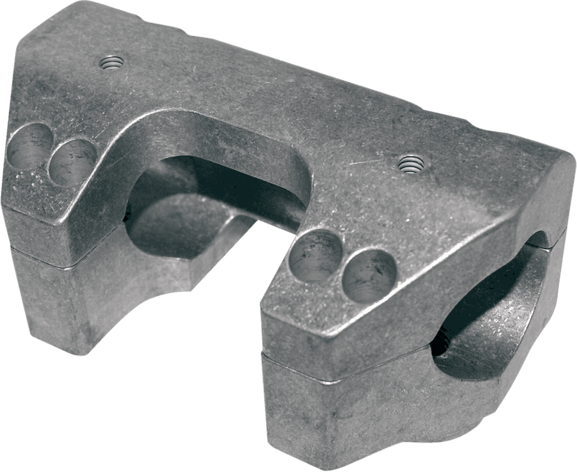 LA CHOPPERS 0602-0212 Handlebar Clamp Set - 1-1/4" — image 2 of 2