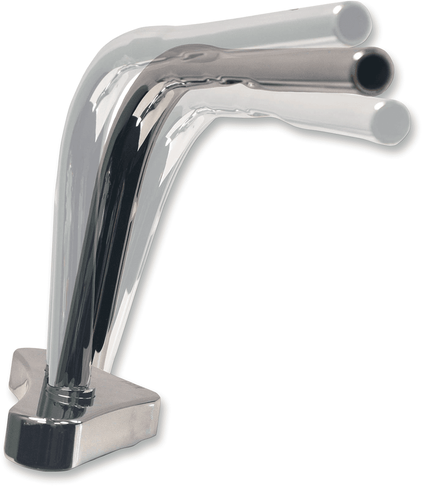 LA CHOPPERS 0602-0420 Angled Handlebar Riser Bushing Kit - 5° - Chrome — image 2 of 2