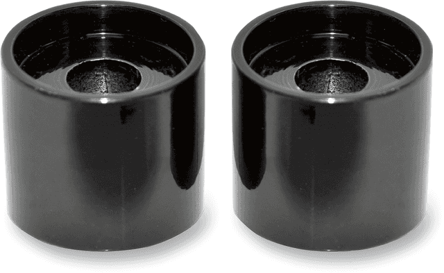 LA CHOPPERS 0602-0455 Handlebar Riser Extensions - 1" - Black