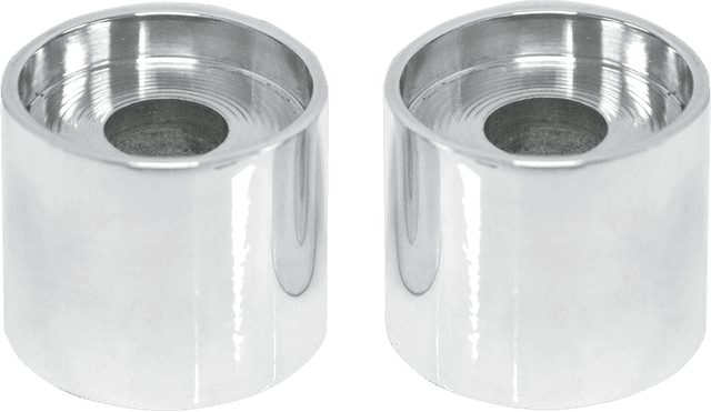 LA CHOPPERS 0602-0456 Handlebar Riser Extensions - 1" x 1-1/4" - Chrome