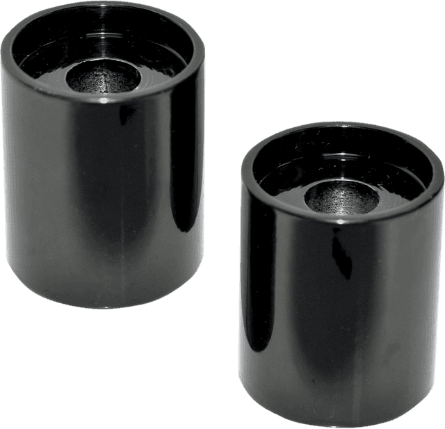LA CHOPPERS 0602-0459 Handlebar Riser Extensions - 1-1/2" - Black — image 1 of 2