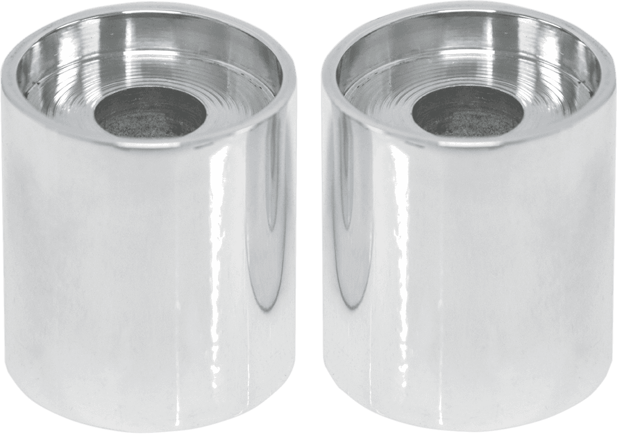 LA CHOPPERS 0602-0460 Handlebar Riser Extensions - 1-1/2" x 1-1/4" - Chrome