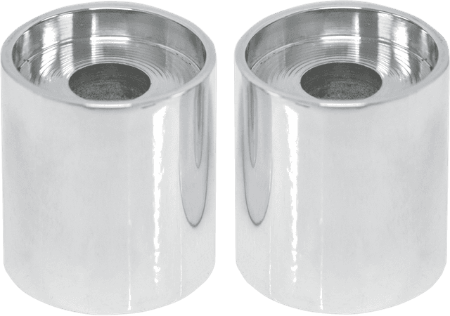 LA CHOPPERS 0602-0460 Handlebar Riser Extensions - 1-1/2" x 1-1/4" - Chrome