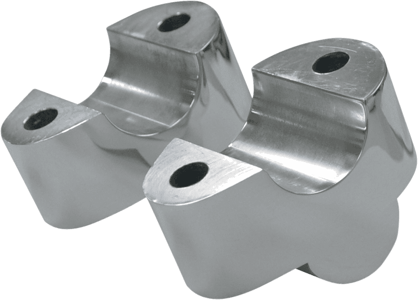 LA CHOPPERS 0602-0511 Handlebar Riser Extensions - 1" - FXDB