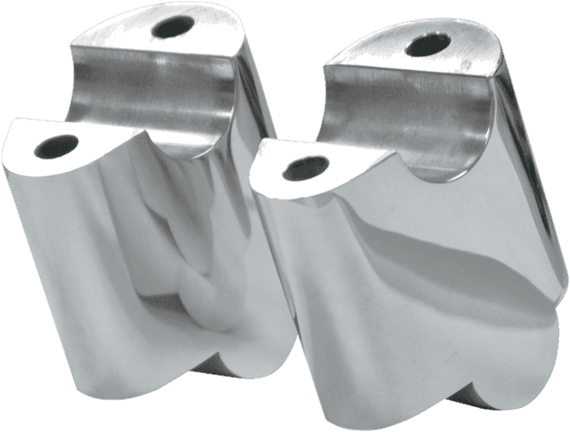 LA CHOPPERS 0602-0512 Handlebar Riser Extensions - 2" - FXDB — image 1 of 2