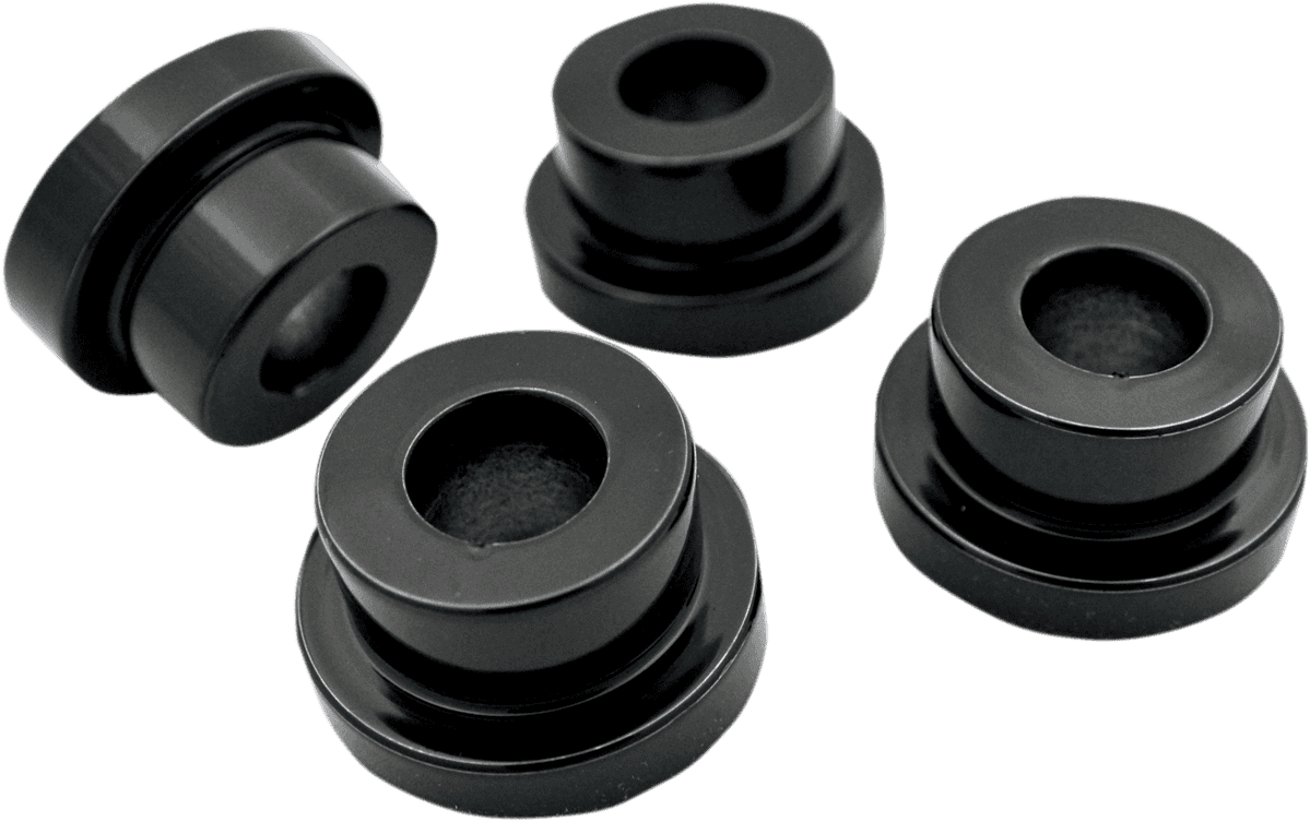 LA CHOPPERS 0602-0523 Angled Handlebar Riser Bushing Kit - 5° - Black