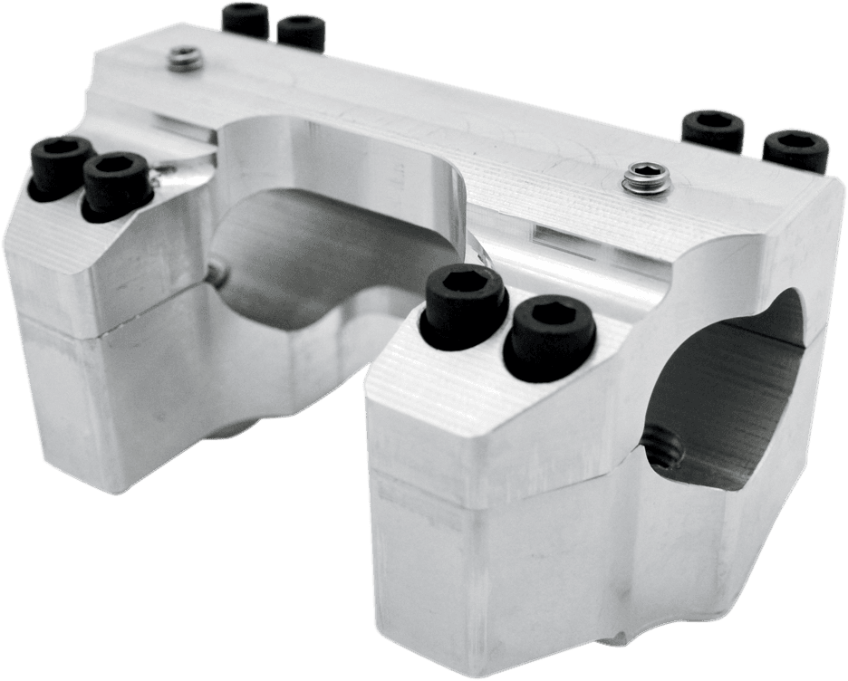 LA CHOPPERS 0602-0527 Handlebar Clamp Set - 1-1/4"