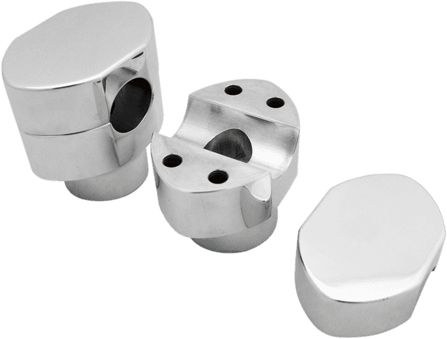 LA CHOPPERS 0602-0549 Springer Handlebar Riser Kit - Chrome