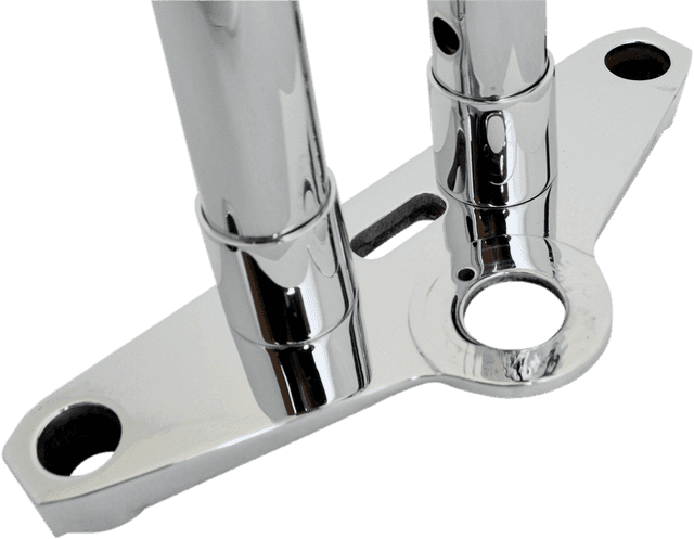 LA CHOPPERS 0602-0554 Handlebar Riser Extensions - 1-1/2" x 1-1/2" - Chrome — image 2 of 2