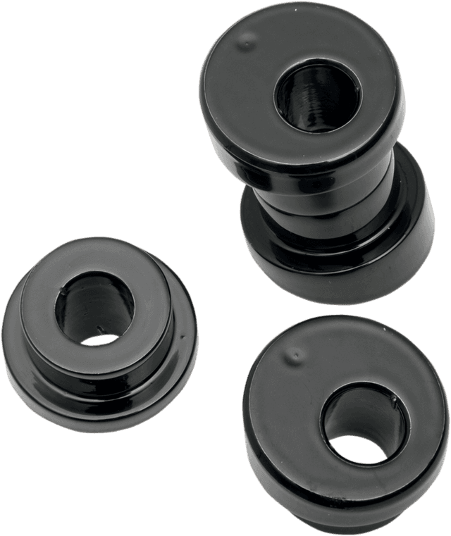 LA CHOPPERS 0602-0573 Angled Handlebar Riser Bushing Kit - 10° - Black — image 1 of 2