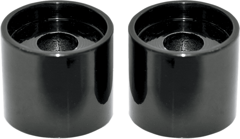 LA CHOPPERS 0602-0610 Handlebar Riser Extensions - 1" x 1-1/2" - Chrome