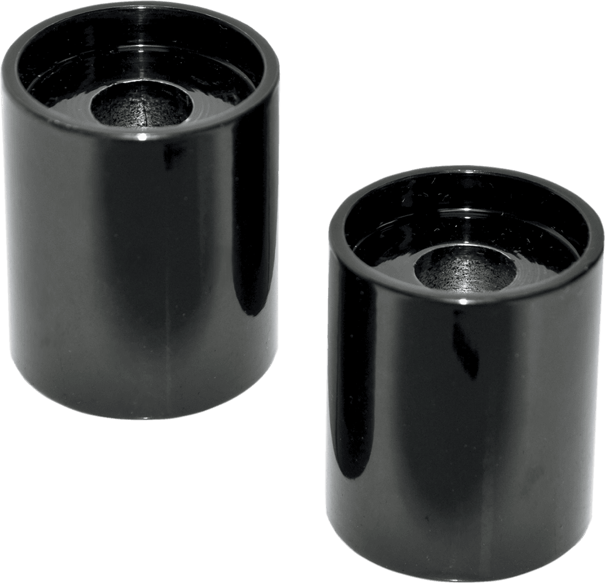 LA CHOPPERS 0602-0611 Handlebar Riser Extensions - 1-1/2" x 1-1/2" - Black