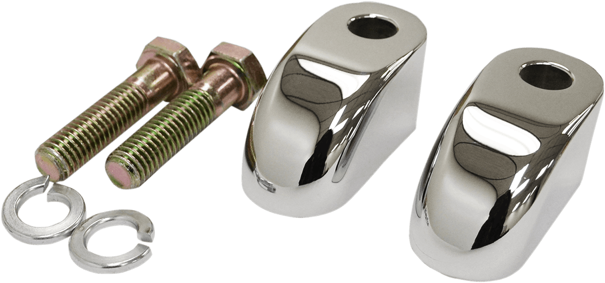 LA CHOPPERS 0602-0689 Handlebar Riser Pullback Extension Kit - 1" - Chrome