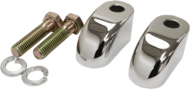 LA CHOPPERS 0602-0689 Handlebar Riser Pullback Extension Kit - 1" - Chrome