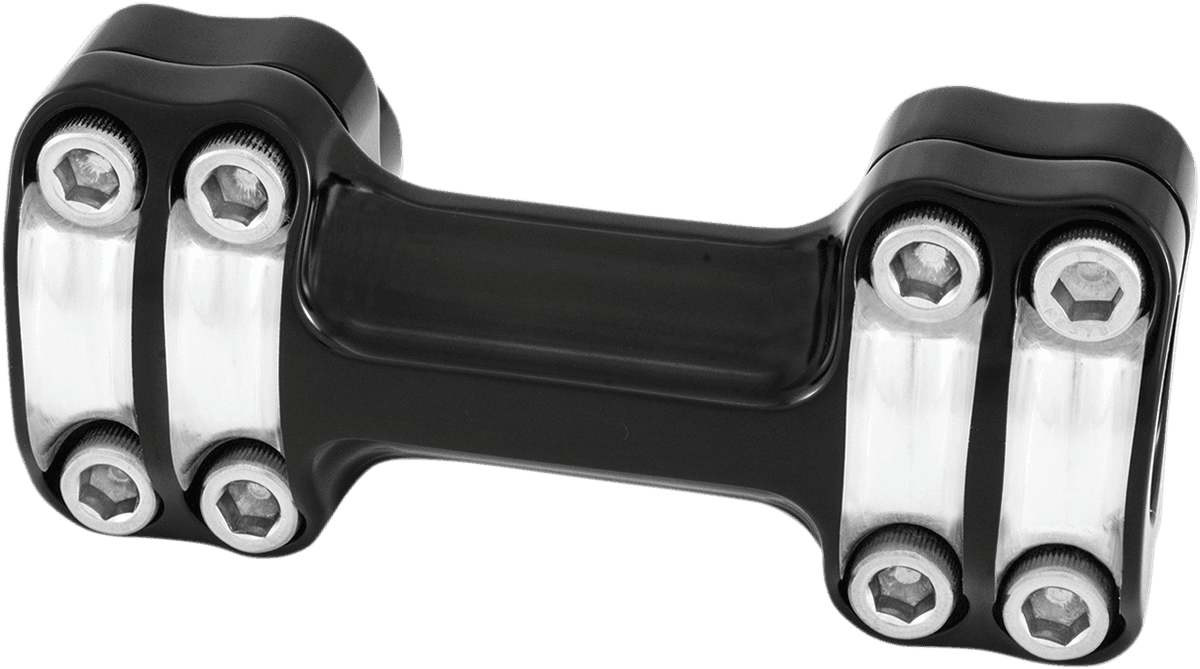 RSD 0602-0703 Nostalgia One-Piece Handlebar Risers - Four Bolt - 1" - Contrast Cut