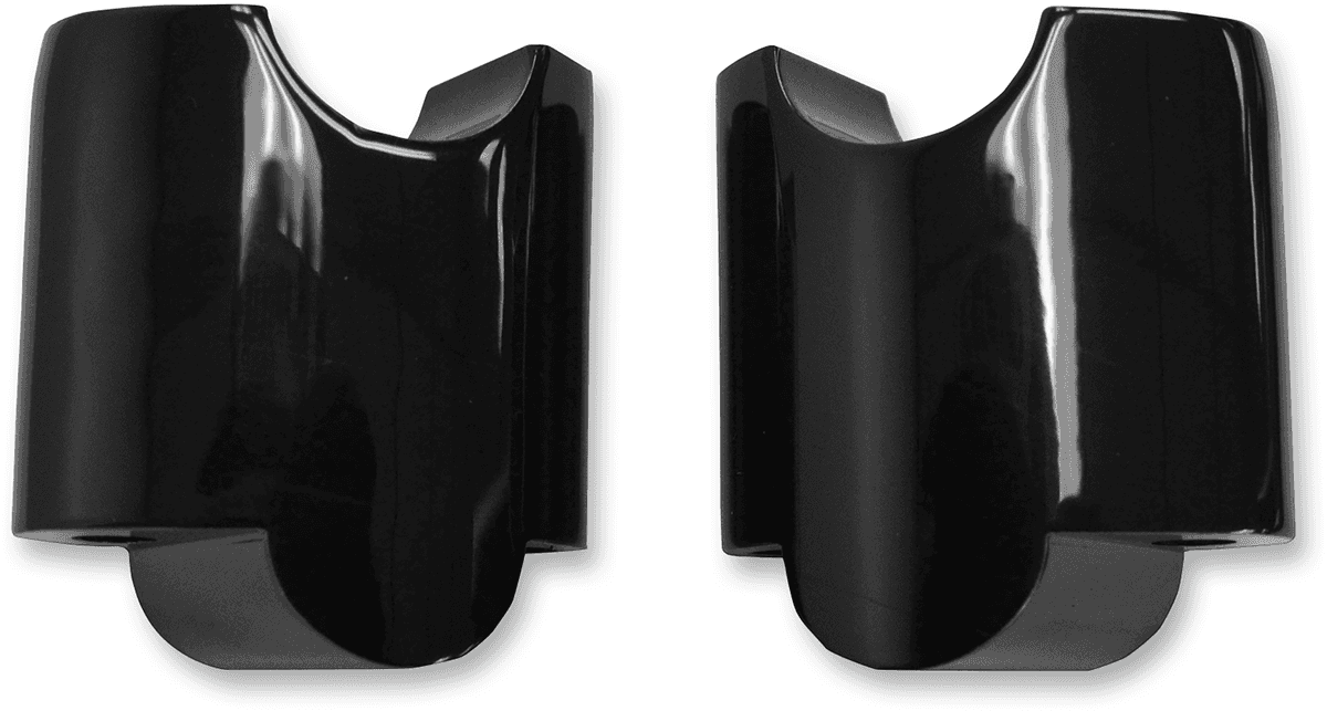 LA CHOPPERS 0602-0735 Handlebar Riser Extensions - 2" - Forty-Eight - Black