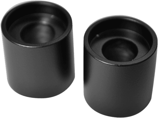 LA CHOPPERS 0602-0800 Handlebar Riser Extensions - 1" - Flat Black