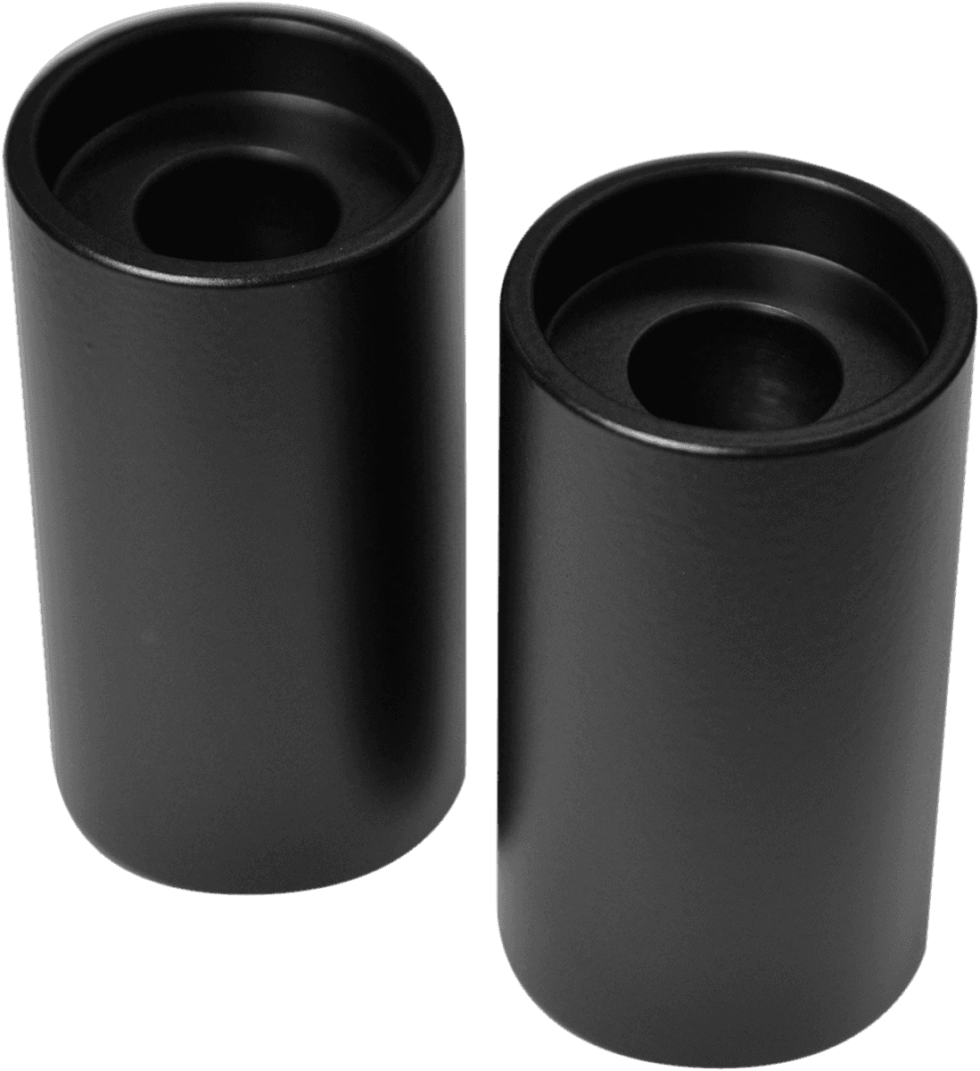 LA CHOPPERS 0602-0802 Handlebar Riser Extensions - 2" - Flat Black