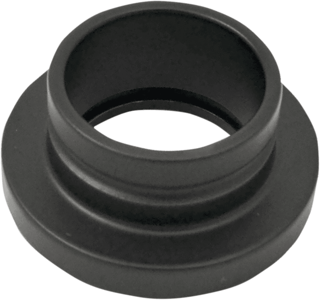 LA CHOPPERS 0602-0926 Riser Extensions - 1-1/4" - Flat Black