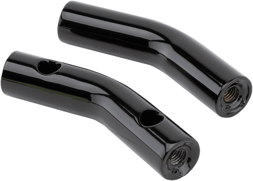 LA CHOPPERS 0602-1030 Kage Fighter Handlebar Risers - Pullback - 6" - Black