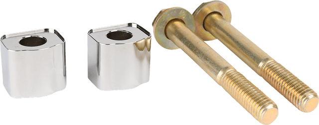THRASHIN SUPPLY CO. 0602-1110 Riser Extensions - 1" - Chrome — image 3 of 3