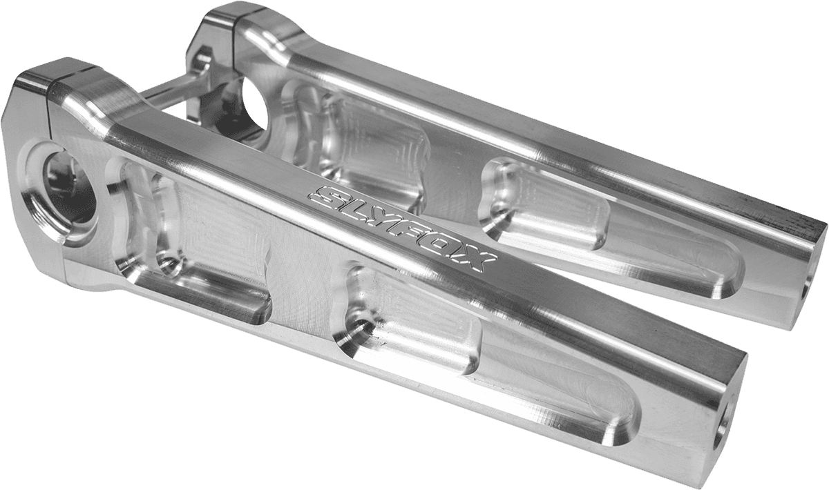 SLYFOX 0602-1158 Handlebar Riser Kit - Straight - 1" Clamping - 8" Rise - Raw