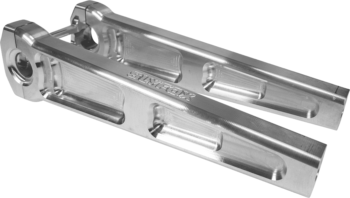 SLYFOX 0602-1160 Handlebar Riser Kit - Straight - 1" Clamping - 10" Rise - Raw